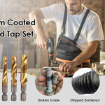 Kit de 6 Brocas Rosca Ultra Resistentes – Perfora Todo, Sin Límites