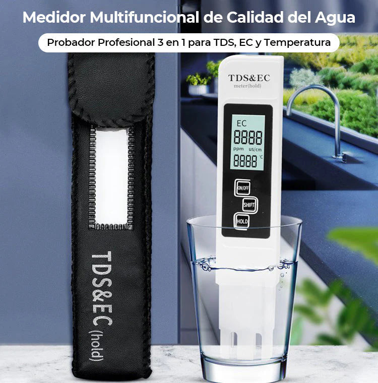 Medidor de Impurezas en el Agua – TDS Digital