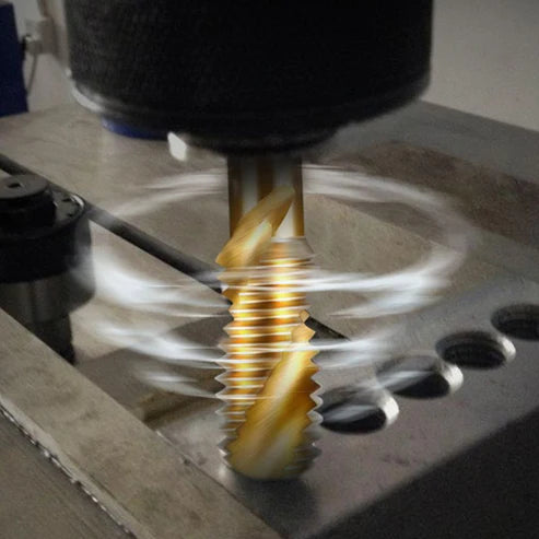 Kit de 6 Brocas Giratorias HSS Recubiertas de Titanio🔧🛠️